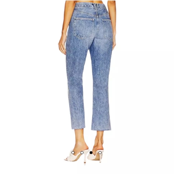 $248 Veronica Beard Women's Blue Carly High Rise Kick Flare Jeans PantsSize 26/2 - Picture 3 of 15